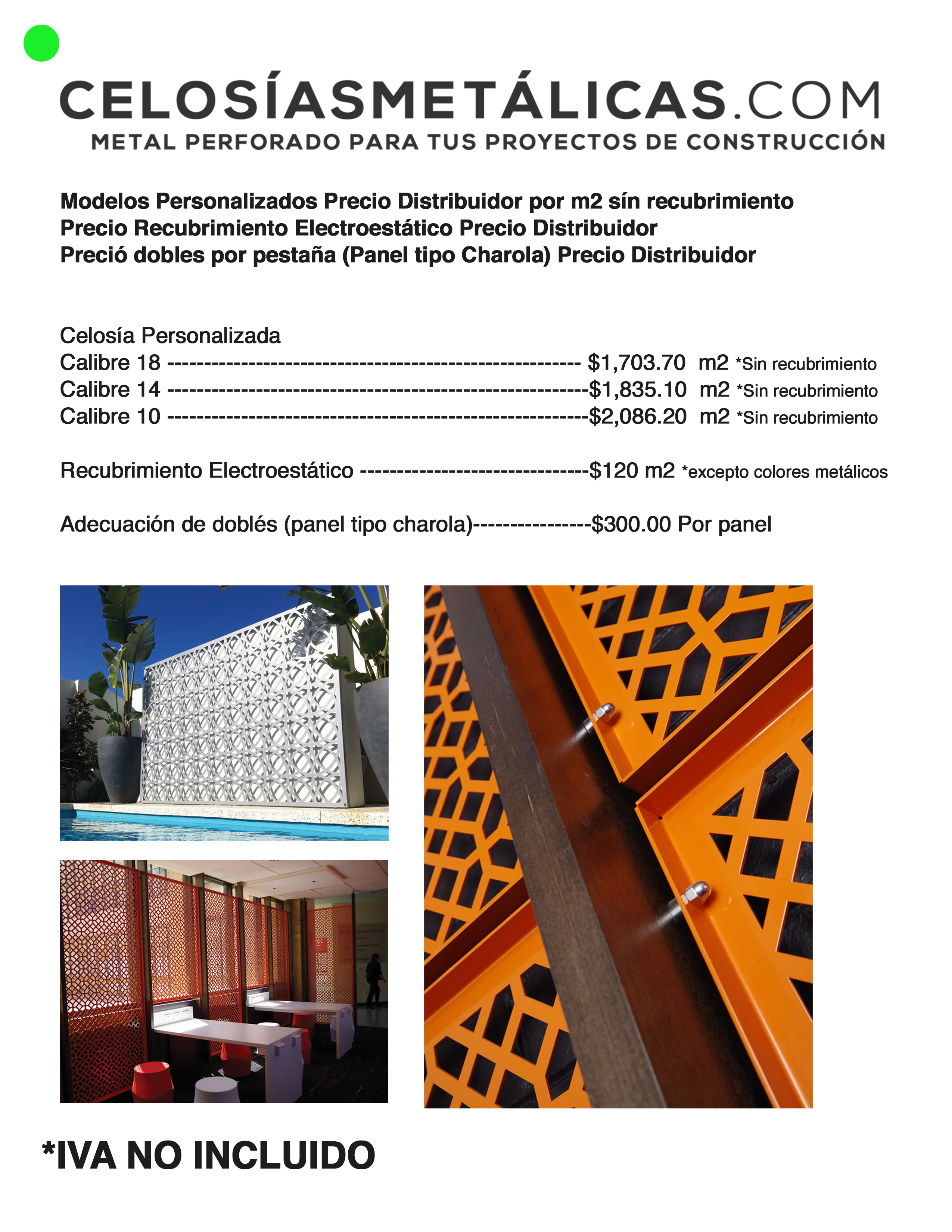 Celosías Personalizadas para Proyectos Arquitectónicos - Aluminio